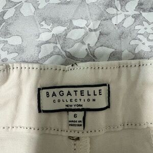 Bagatelle Collection Cream Pants